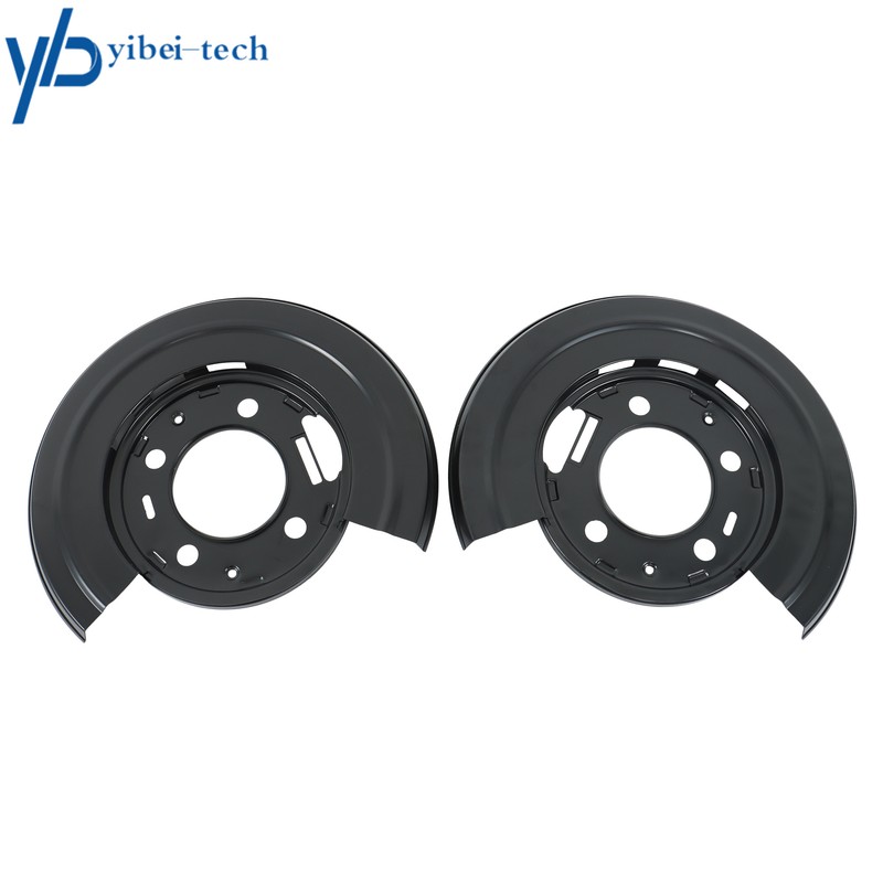 Pair Rear Brake Dust Shield Backing Plates 924-212 For Ford F-350 F-450 6.7L V8 gallery