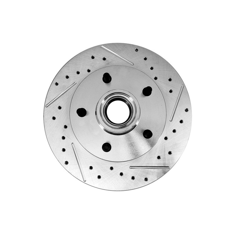 Front Disc Brake Kit 5 on 4-3/4 Metric w/Spindle For 1937-1948 Ford Spindle gallery