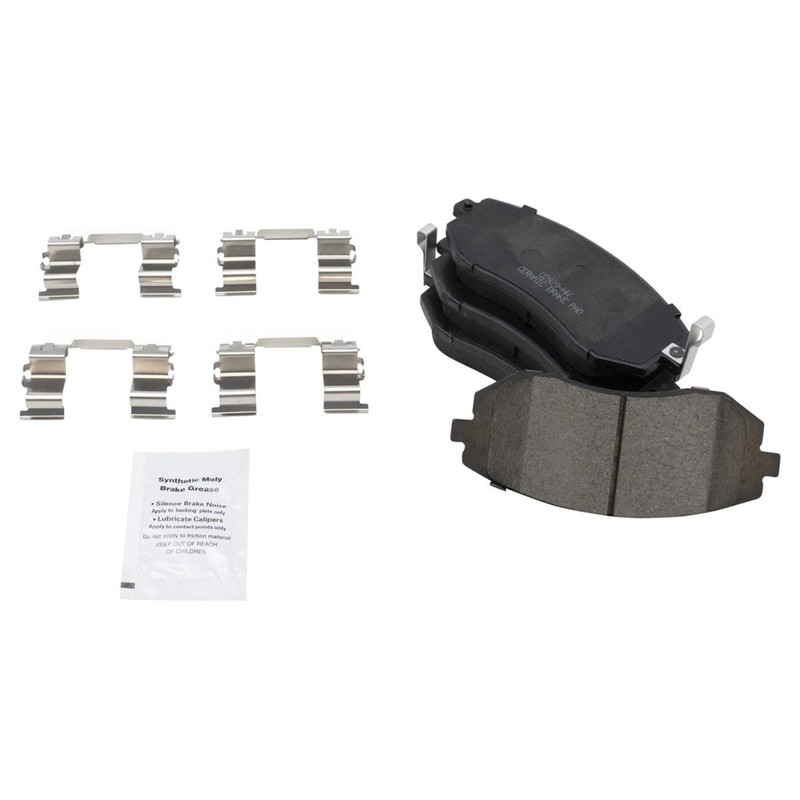 Front & Rear Performance Drilled Slotted Rotor & Ceramic Brake Pad Kit gallery