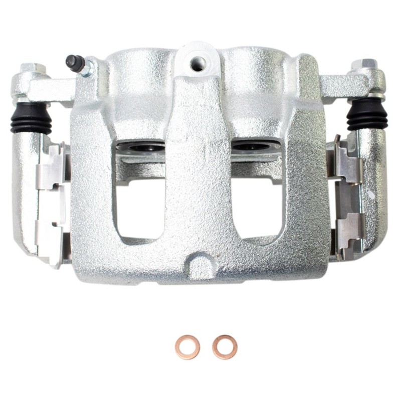 TRQ Front Brake Calipers Pads & Drilled Rotors Fits Explorer Flex MKS MKT Taurus gallery