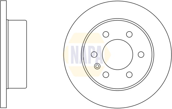 2x Brake Discs Pair Solid fits MERCEDES SPRINTER 907 2.0D Rear 2020 on OM654.920 gallery