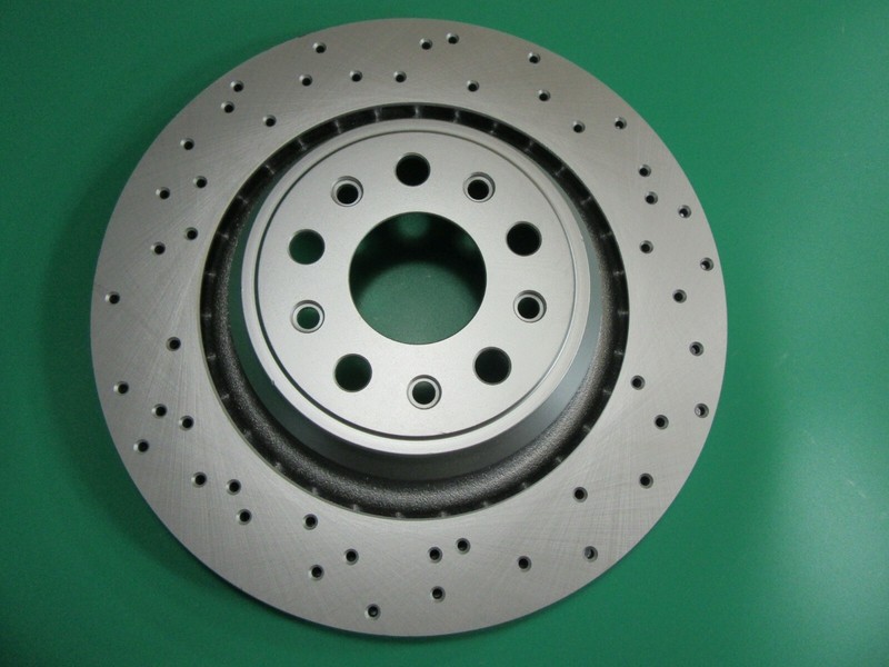 Maserati Rear Brake Rotors TopEuro (set of 2) 670031597 Ghibli Quattroporte gallery