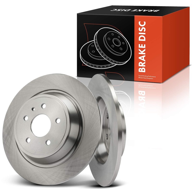 2x Rear Disc Brake Rotors for Ford Escape 2017-2019 Fusion 13-20 Lincoln MKC MKZ