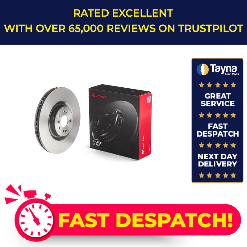 Brake Disc Single Vented fits MERCEDES GL500 X164 5.5 Front 06 to 12 M273.963
