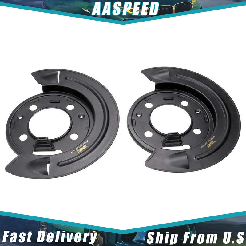 For Ram 2500 3500 Emergency Parking Brake Backing Plate Left Right Pair Dorman