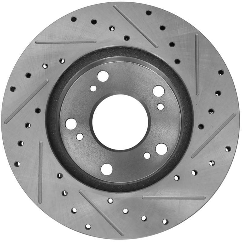 2x Front Drilled Brake Rotor for Honda Civic 2004-2011 CR-Z 2011-2015 Acura RSX gallery