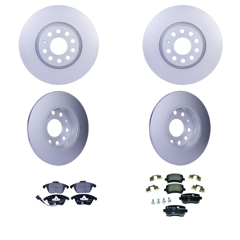 Hella Disc Brake Rotor Kit For Volkswagen