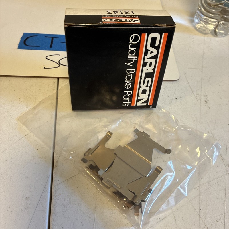Carlson 13143 Disc Brake Hardware Kit Front Premium Replacement Set gallery