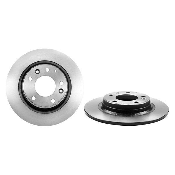 For Ford Fusion 06-12 Brembo 08.N226.11 UV Coated Plain Solid Rear Brake Rotor