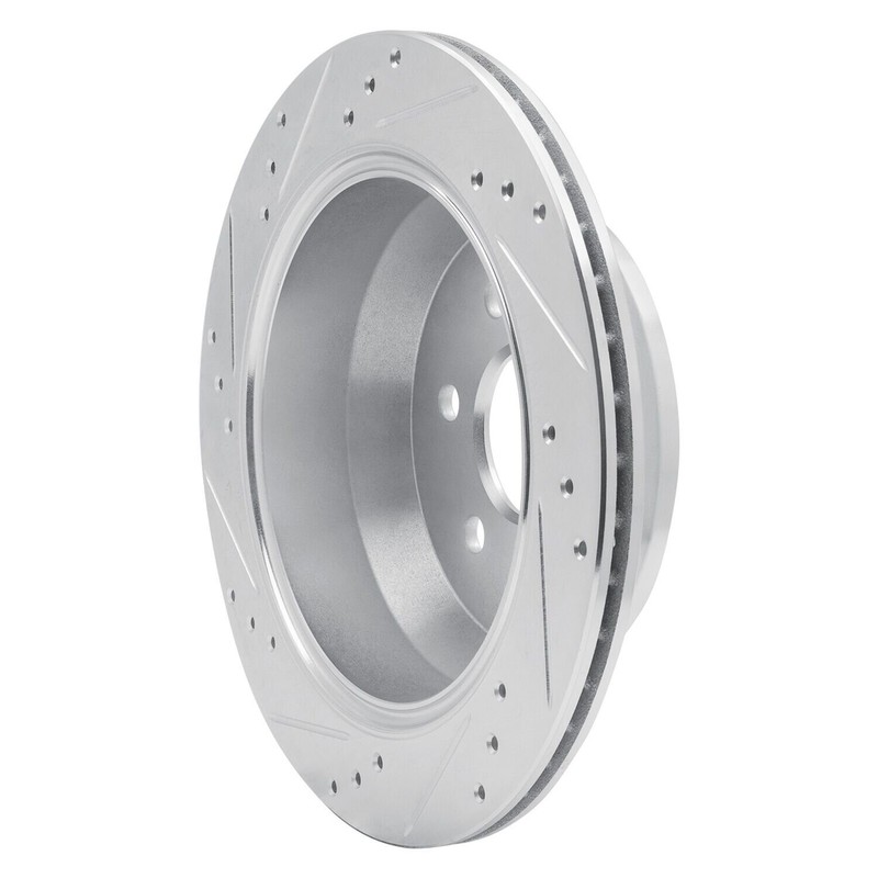 For Chevy Colorado 15-20 Brake Rotor eLINE Drilled & Slotted 1-Piece Rear gallery