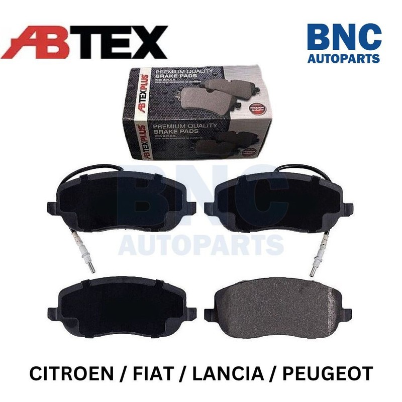 Abtex Front Brake Pads fits PEUGEOT 807 2002-2024