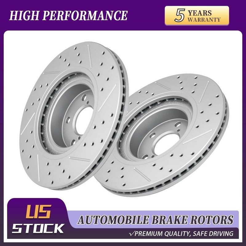 Front Disc Brake Rotors For Subaru BRZ Forester Outback Impreza Legacy Crosstrek
