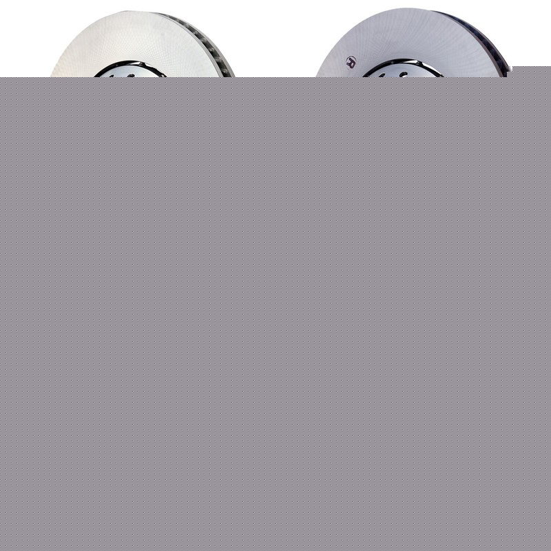 SHW Front 390mm Rear 358mm Disc Brake Rotors Kit For Porsche Cayenne 11-18