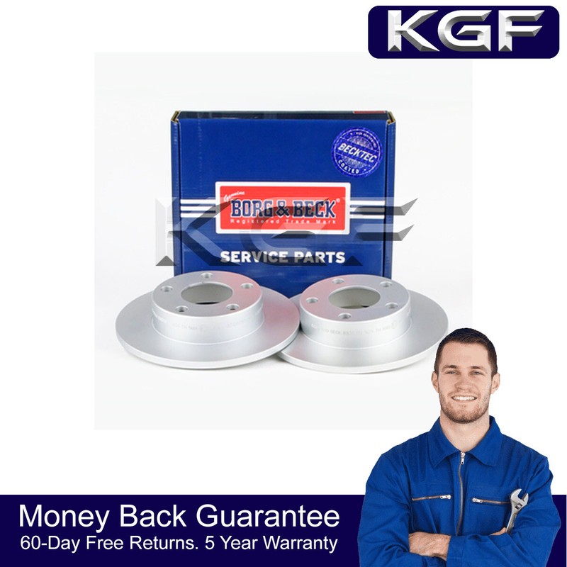 KGF Rear 1x Brake Disc Fits Audi A4 1995-2001 VW Passat 1996-2005 8E0615601A gallery