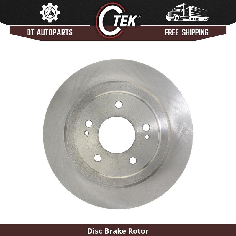 For 2013-2018 Mitsubishi RVR | Centric Rear Disc Brake Rotor | Solid