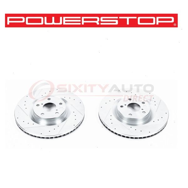 PowerStop JBR1392XPR Disc Brake Rotor for Braking Tire Stopping Drums Rotors pq