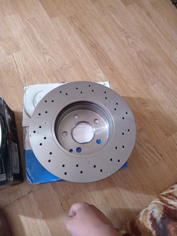 New Front Vented Brake Discs Fits MERCEDES C Class E-Class (08-) (09.A613.51) gallery