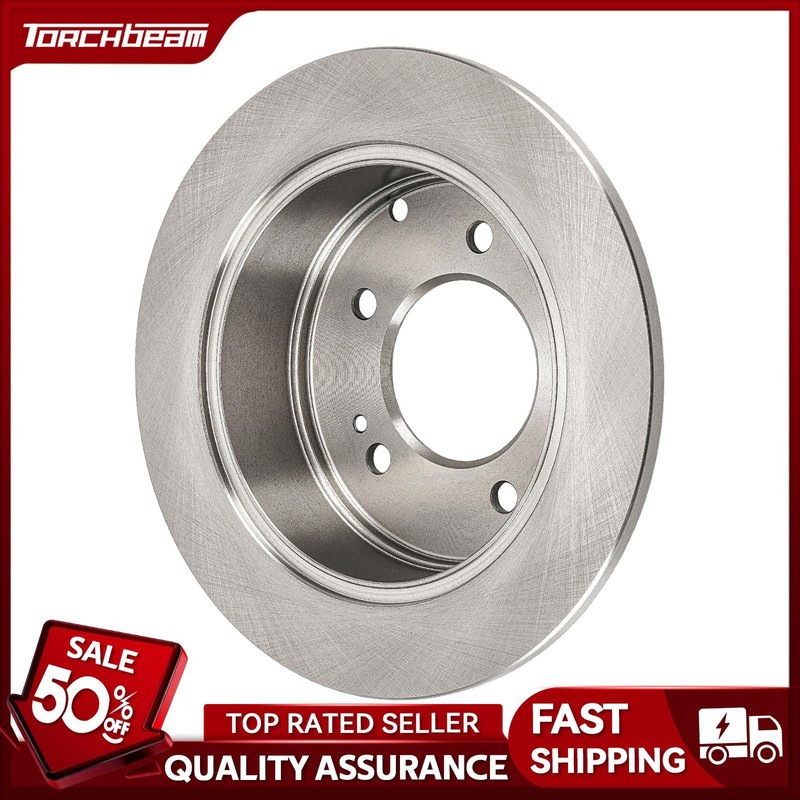 Rear Brake Disc Rotor Fits 2010-2013 Kia Forte All 2010-2011 Kia Soul All 31542