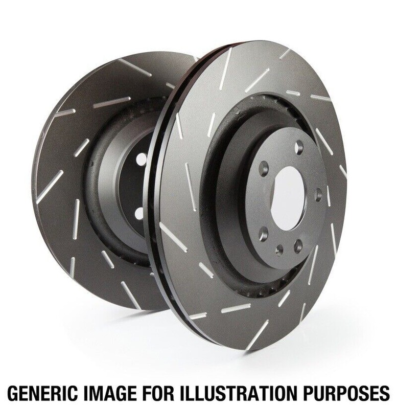 EBC For 13-19 Ford Focus ST Front USR Slotted Rotors