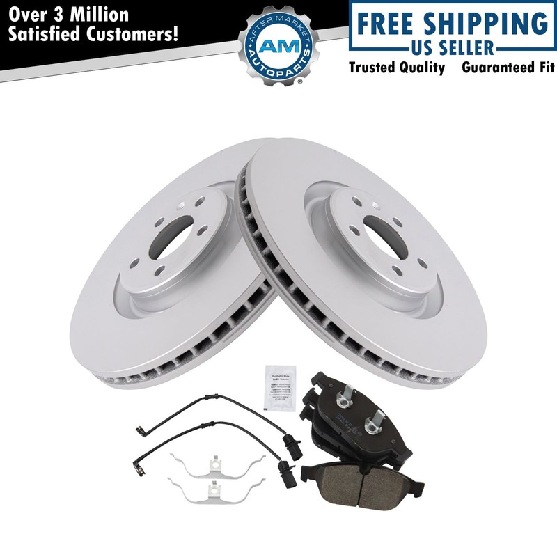 Brake Pad & Rotor Kit Fits 2012-2016 Audi A6 A6 Quattro 2012-2013 A7 Quattro