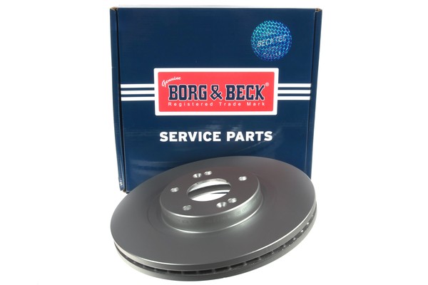 2x Brake Discs Pair Vented Front 321mm BBD6065S Borg & Beck Set 517122B700 New gallery