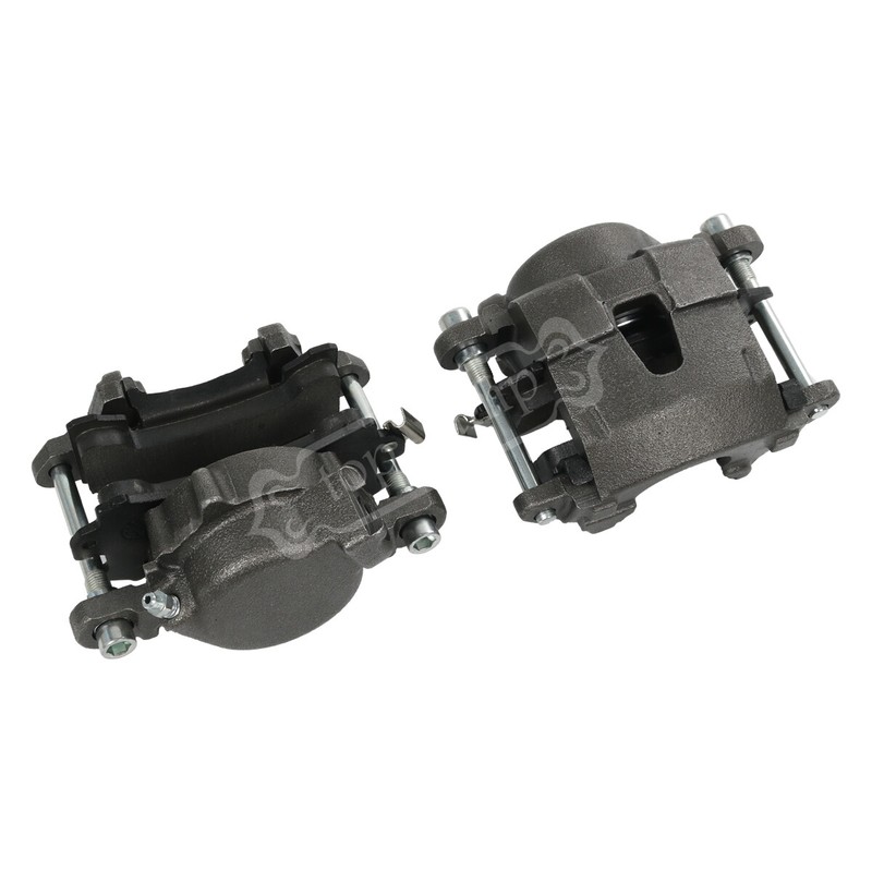Front Deluxe Brake Kit Drilled/Slotted, For Chevy Full-size Car 557-57 59-64 gallery