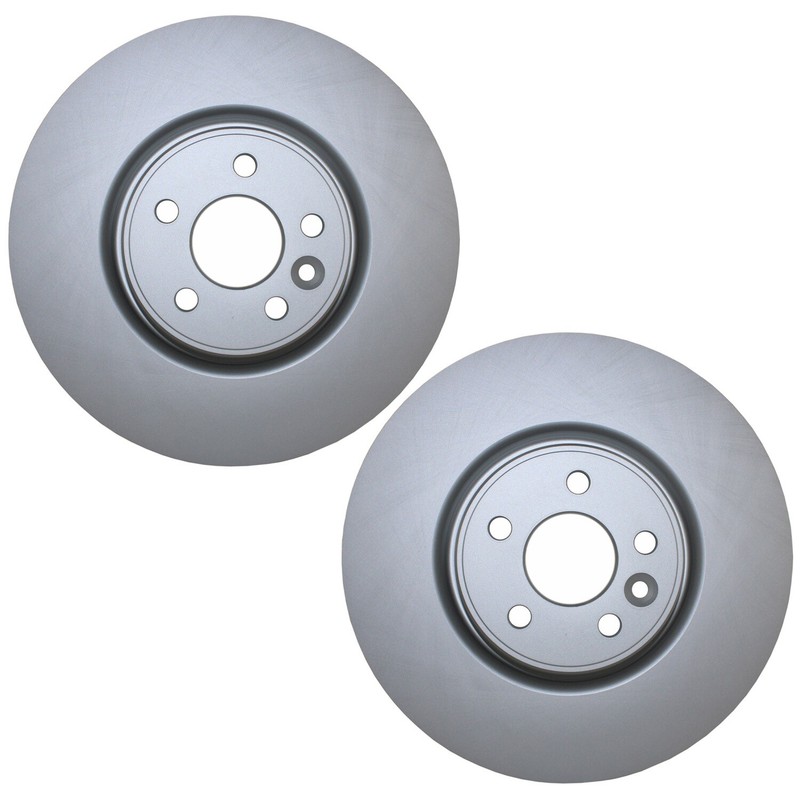 Bison Performance Pair Front Coat 336mm Brake Rotors for Volvo S60 S80 V60 XC70