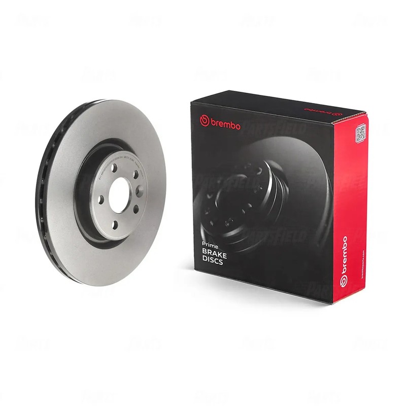 Full Set Brembo UV Coated Disc Rotors+KDH Brake Pads for Volvo S80 124 2006-2016 gallery