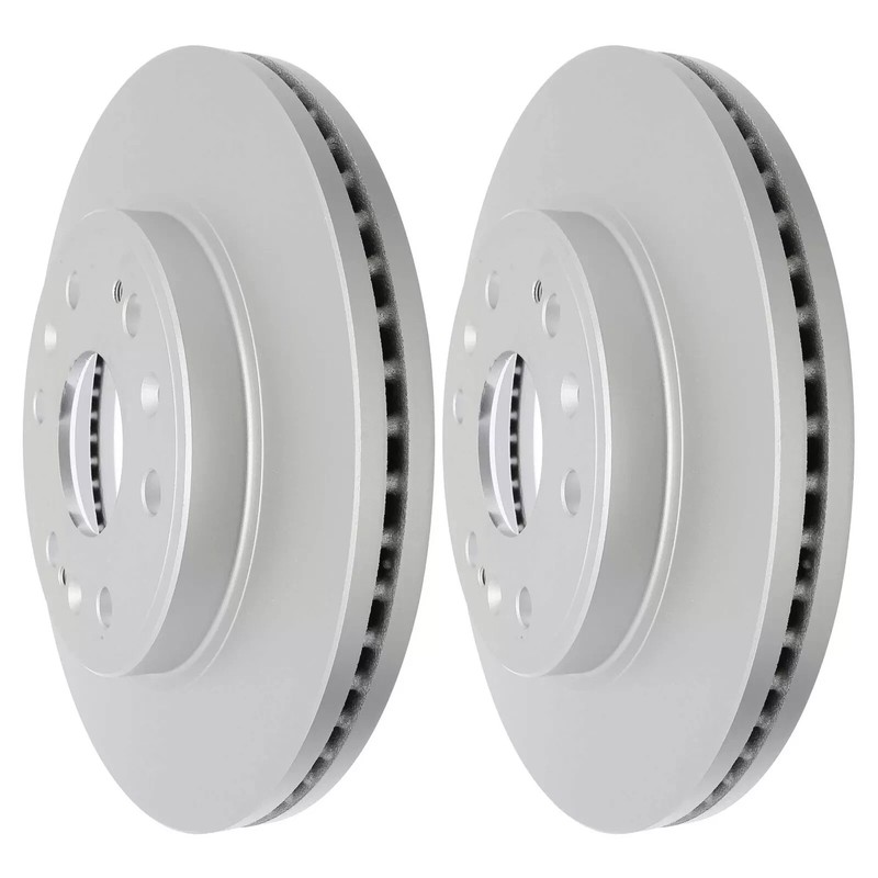 OE ACDelco GM Front Disc Brake Rotors Set 2PCS Coated 330mm For Silverado Sierra