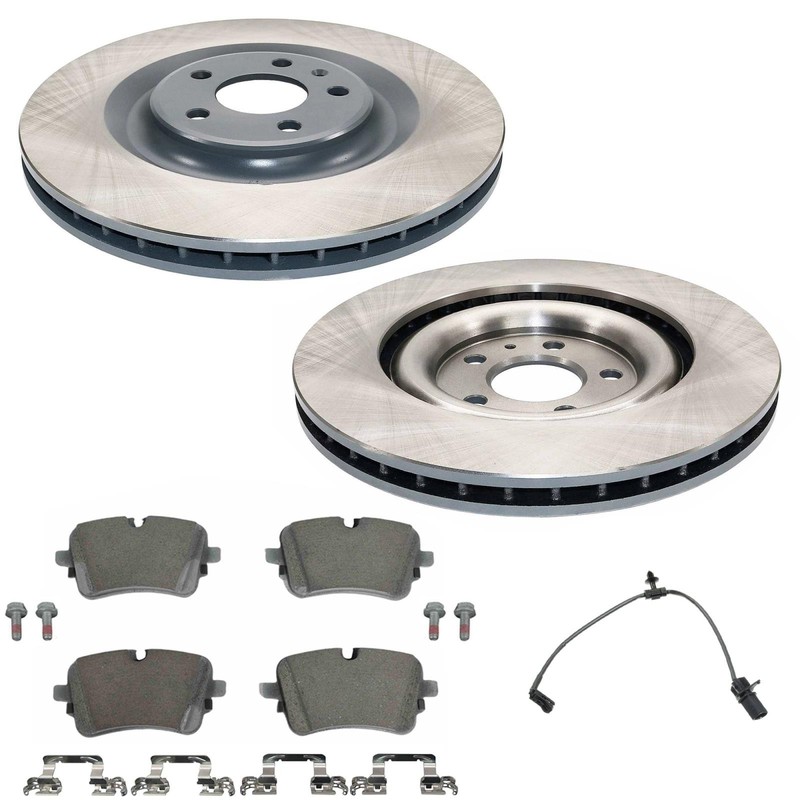 For Audi A6 Quattro A7 Sportback 19-2025 Rear Disc Brake Rotors EPS Brake Pads