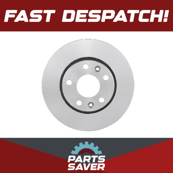 2x Brake Discs Pair Vented fits DACIA DUSTER Front 1.2 1.3 1.6 1.5D 2010 on Set