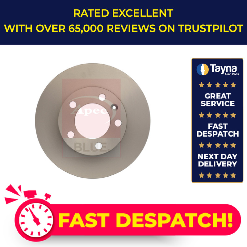 2x Brake Discs Pair Vented fits RENAULT MASTER Mk3 Front 2018 on 5AQ604 302mm