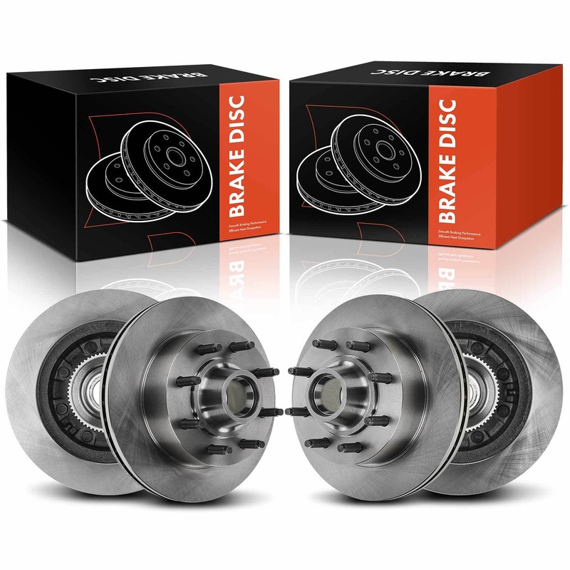 Front Disc Brake Rotors for Ford E-150 2007 E-250 03-07 F-350 Super Duty 99-07