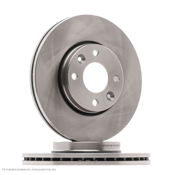 2x APEC Front Brake Discs for DACIA LOGAN MCV II 2013- 258mm Vented DSK3078 gallery
