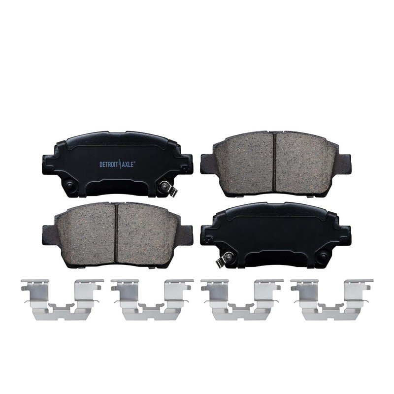 Front Disc Brake Rotors and Ceramic Brake Pads Fits for 2004 - 2009 Toyota Prius gallery