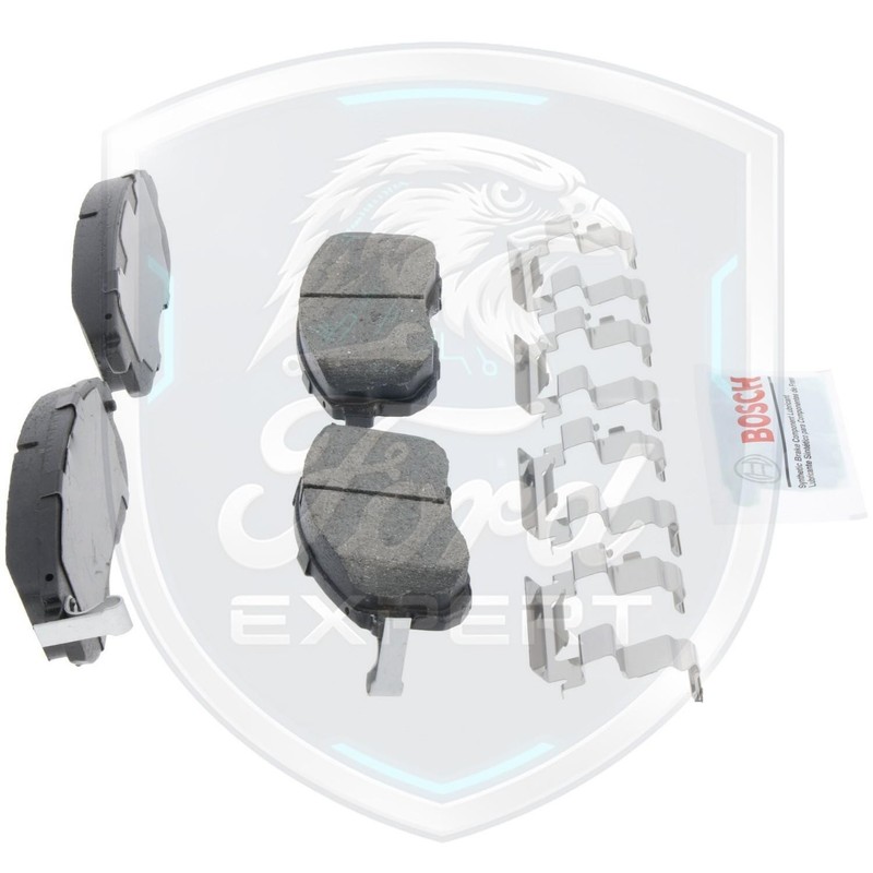 Bosch OEM Front Pads & Rear Shoes For 2000-2001 Nissan Sentra Lifetime Warranty gallery