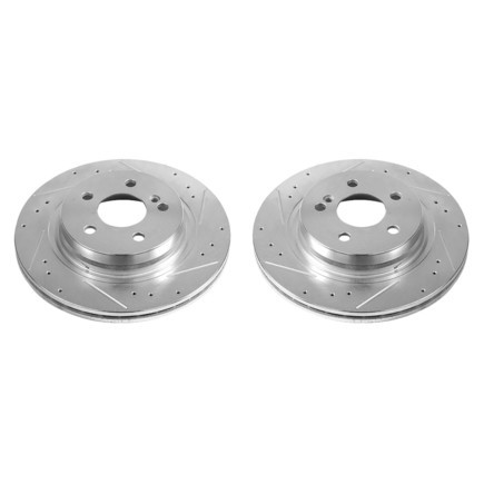 Auto Plus/PowerStop EBR1048XPR Drums and Rotors – Disc Brake Rotor, Rear