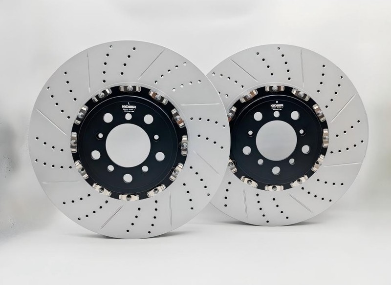 For BMW M2 F80 M3 F82 F83 M4 Front Brake Discs Rotor Floating Drilled & slotted gallery