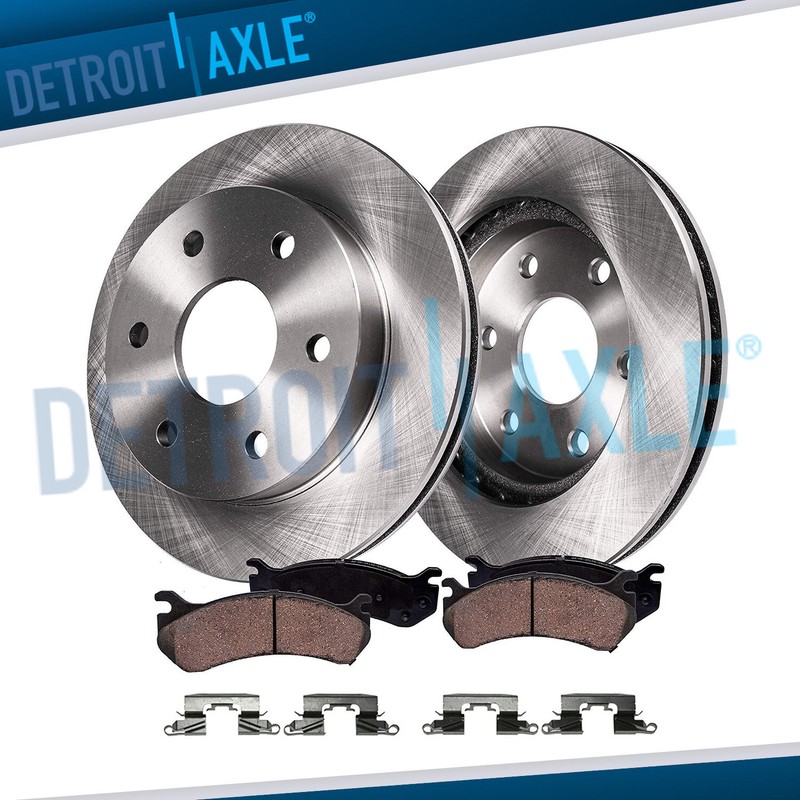 REAR Brake Rotors & Ceramic Pad for 2005 2006 2007 2008 – 2012 NISSAN PATHFINDER