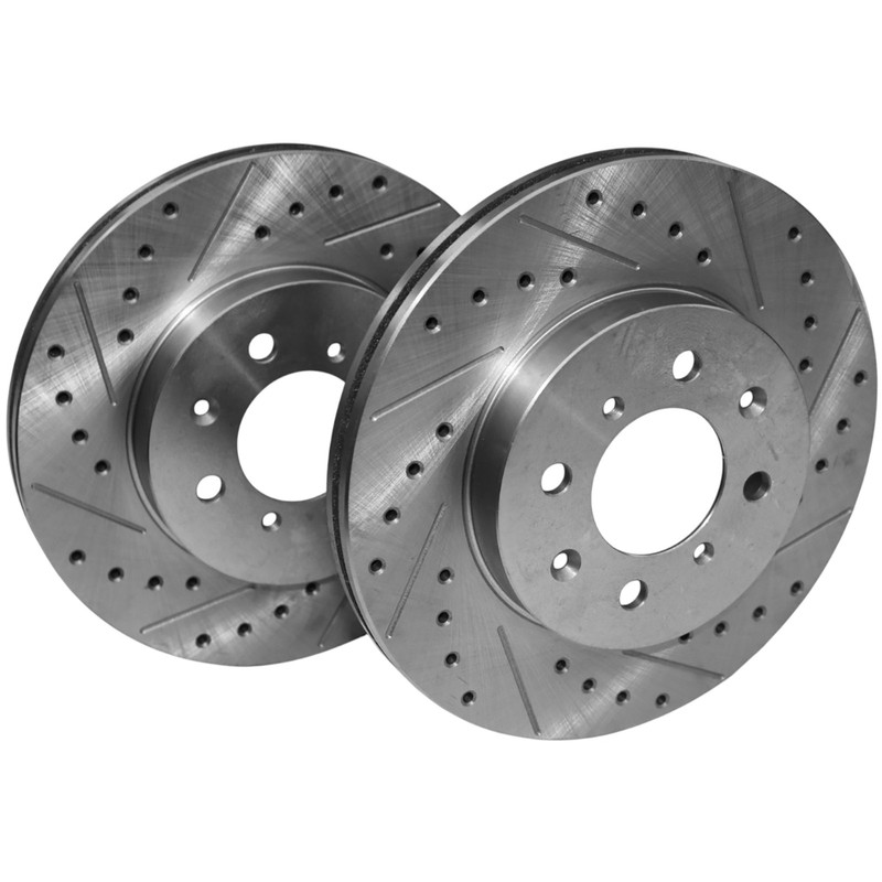 10.31" Front Drilled Brake Rotors for Honda City Civic Insight Acura Integra EL gallery
