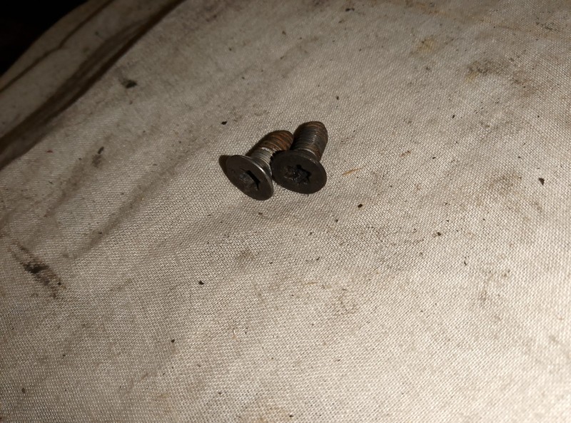 2x genuine = original brake disc fixing bolts torx. NOT CHEAP INFERIOR COPY. gallery