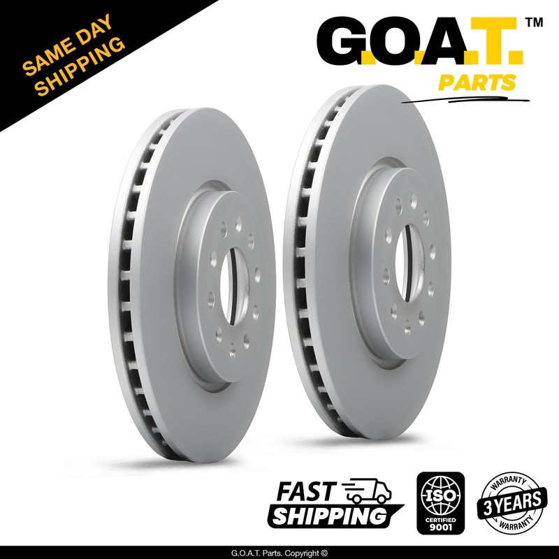 Front Brake Rotors Set for 2018-2021 Chevy Equinox 16-18 Buick Envision LaCrosse