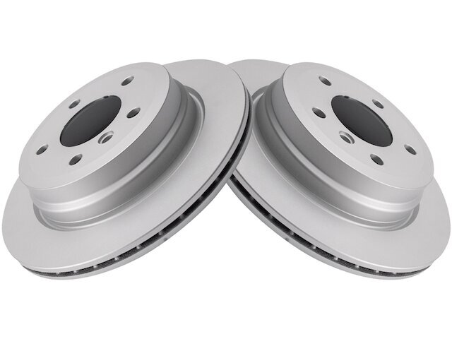 TRQ 11JS52N Rear Brake Rotor Set Fits 2006 BMW 325xi