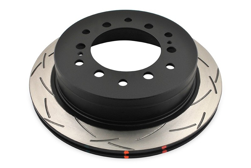 DBA for 10+ Toyota 4Runner/FJ Cruiser Rear Slotted 4000 Series Rotor