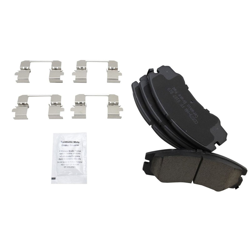 TRQ Front Ceramic Brake Pad & Rotor Kit for Rodeo Passport Trooper gallery