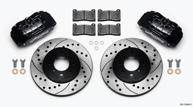 Wilwood Brakes 140-12996-D Disc Brake Caliper / Rotor / Pad Kit