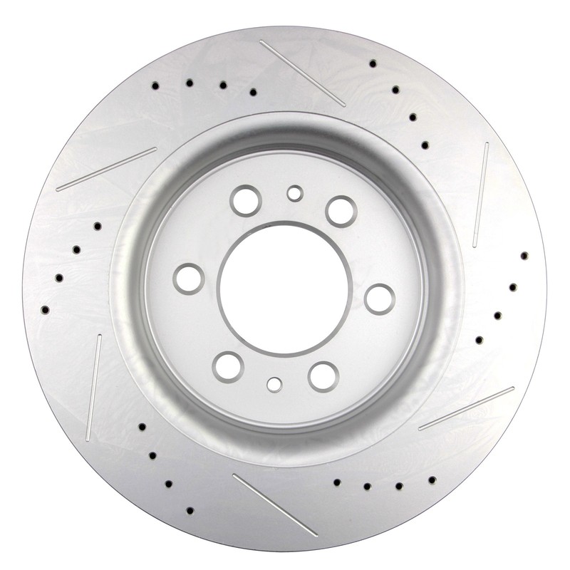 Brake Rotors Discs Fits Ford F-150 Raptor 12 - 14 Front and Rear Drilled Slotted gallery