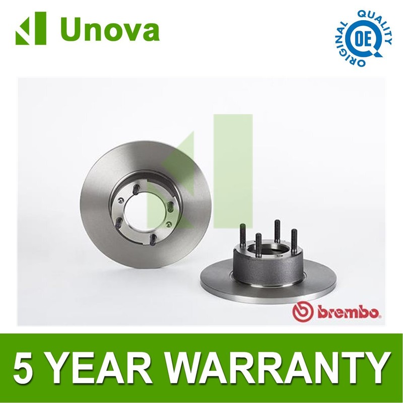 Brake Discs Front Unova Fits Alfa Romeo 1750-2000 Spider 1.6 2.0 + Other Models