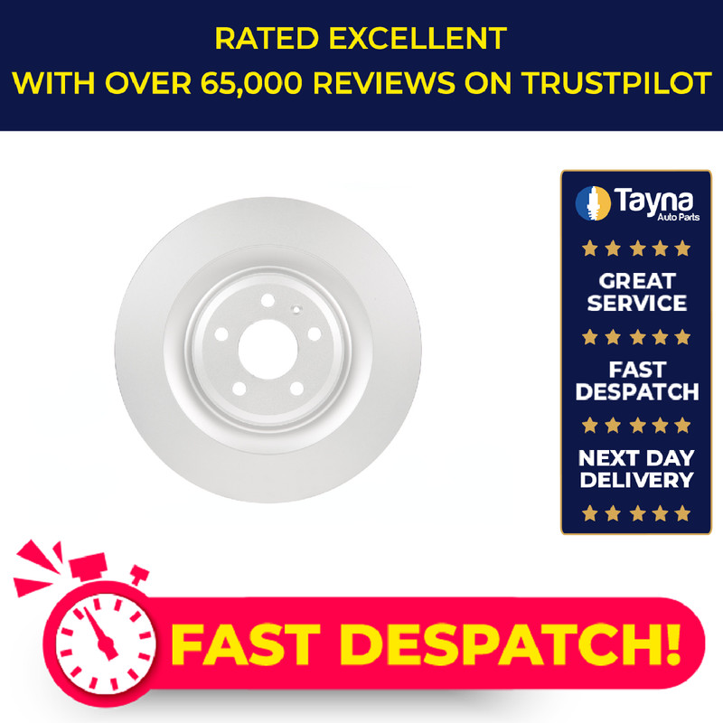 2x Brake Discs Pair Vented fits AUDI A7 4G 2.8 Rear 10 to 18 356mm Set Bosch New