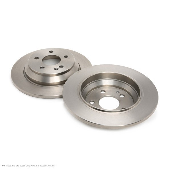 2x APEC Rear Brake Discs for MERCEDES-BENZ EQV 2020- 300mm Solid DSK3151 gallery